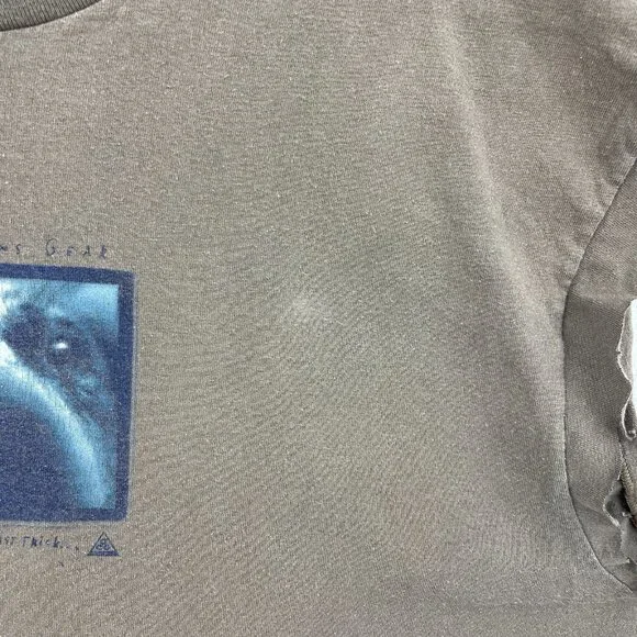 Nike ACG Vintage Dog Your Last Trick Graphic Cut Off Tee USA Made Brown - Picture 6 of 11